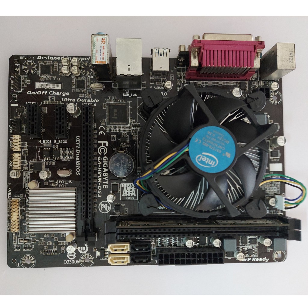 Combo Main Giga H81 + Chip i3 4150 + Ram 8GB Tặng Fan Zin