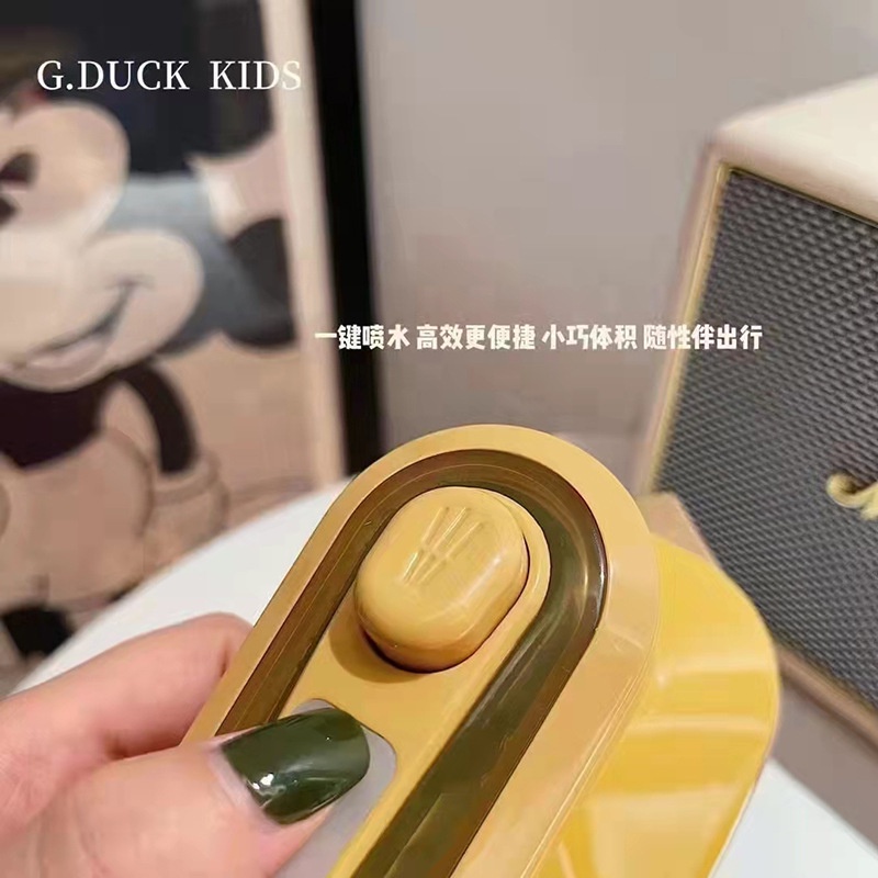 Bàn là hơi nước cầm tay mini GDUCK vịt vàng, dễ dàng là quần áo tiện lợi