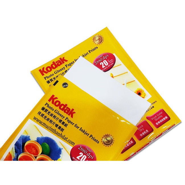 Giấy in ảnh Kodak A4 định lượng 235g