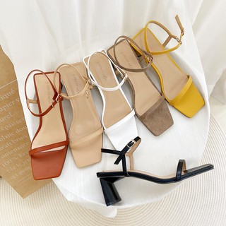 Sandal Colee gót sơn nhập GCL088