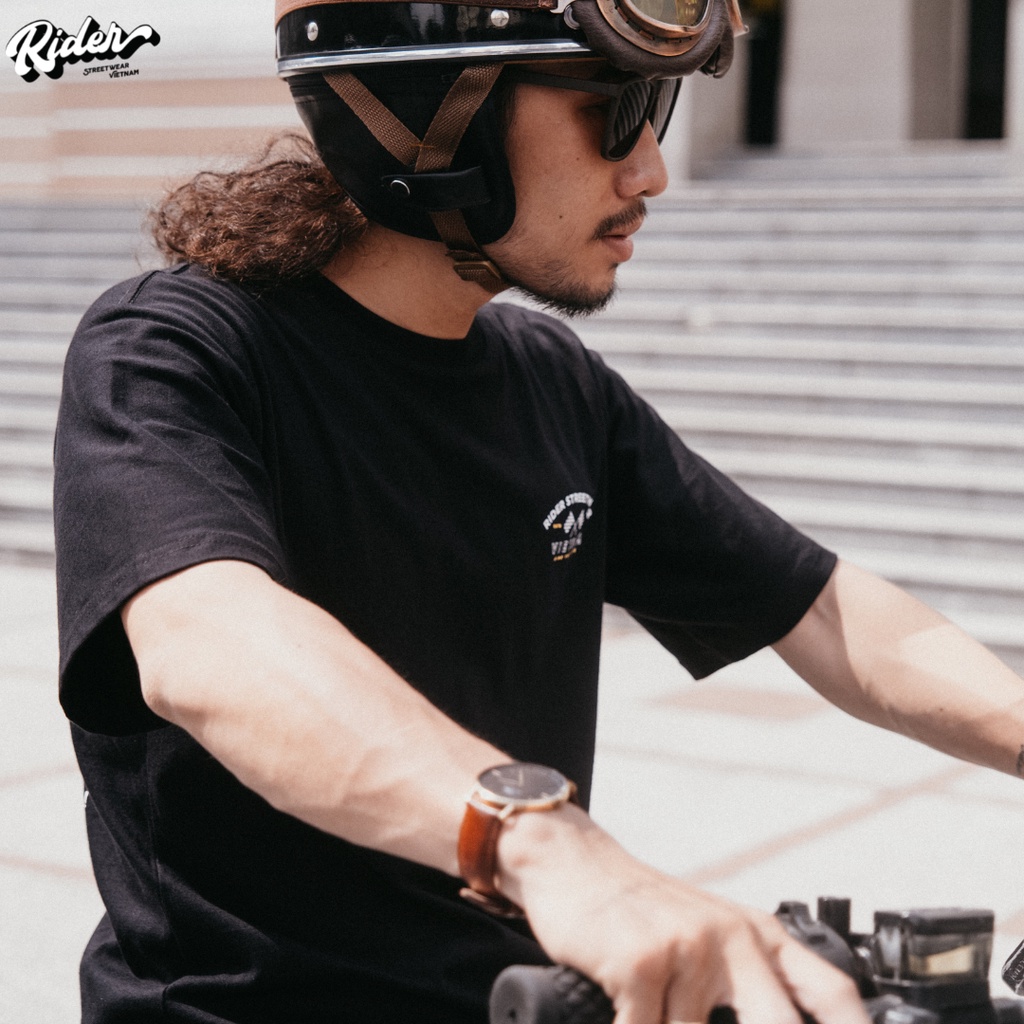 Áo thun unisex Rider Cafe Racer Ree phong cách cổ điển dành cho nam nữ