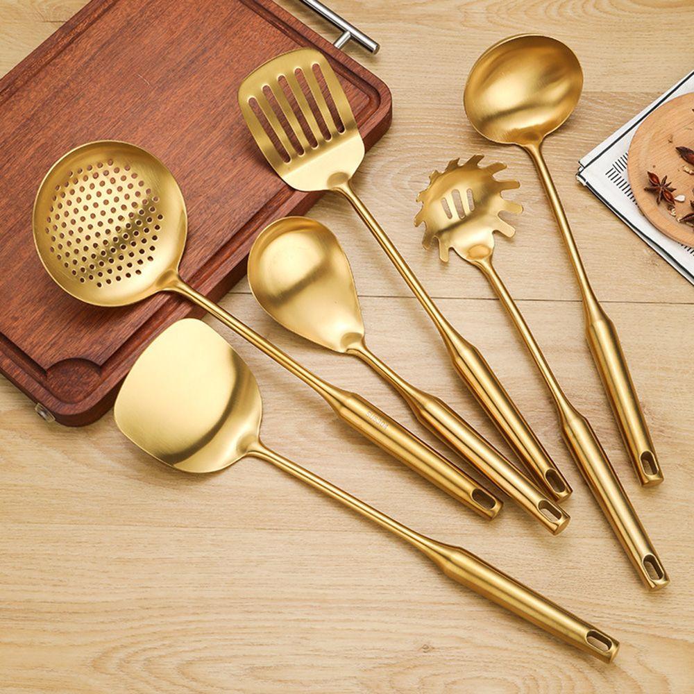 Muỗng Nấu Ăn Bằng Thép Không Gỉ Tiện Dụng Cho Nhà Bếp