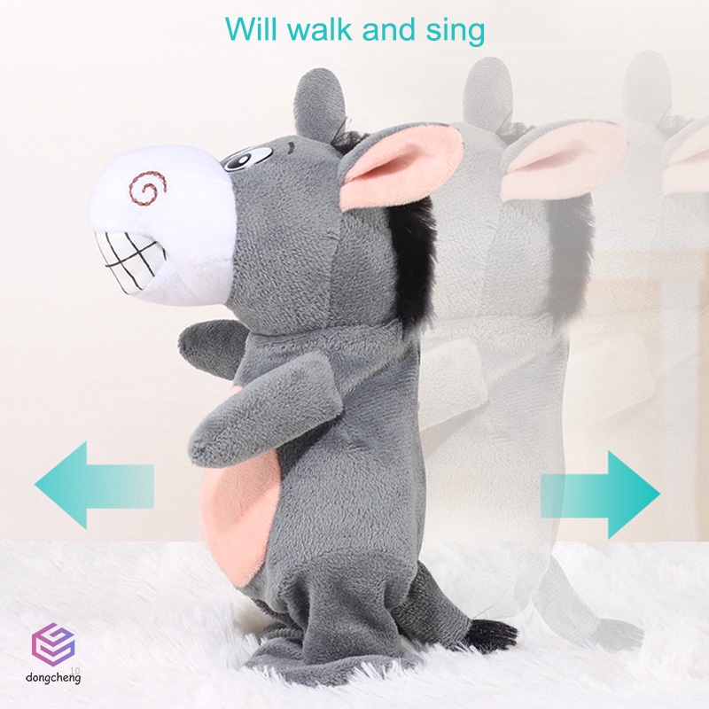 Đồ Chơi Con Lừa Nhồi Bông Thông Minh Biết Nói Vui Nhộn