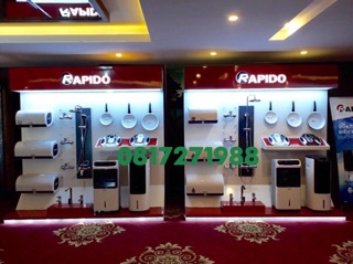 Chảo từ Rapido men Đức size 28 đáy phẳng