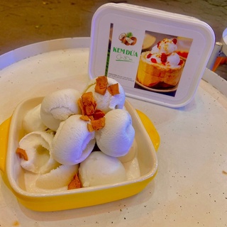 Kem dừa côn đảo 1000ml ( chỉ ship hoả tốc)