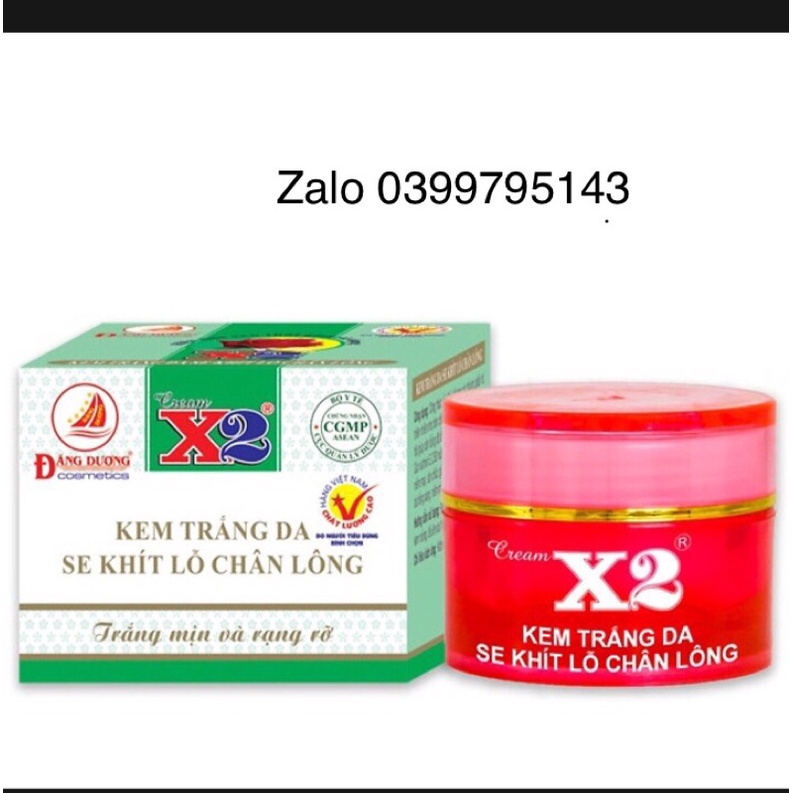 Kem X2 Trắng Da Se Khít Lỗ Chân Lông