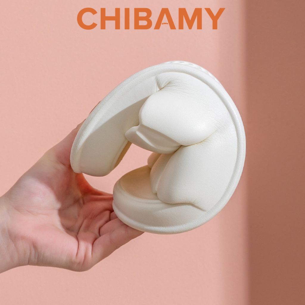 Dép bánh mì nữ CHAO đế siêu dẻo 4cm , dép đi trong nhà cho học sinh