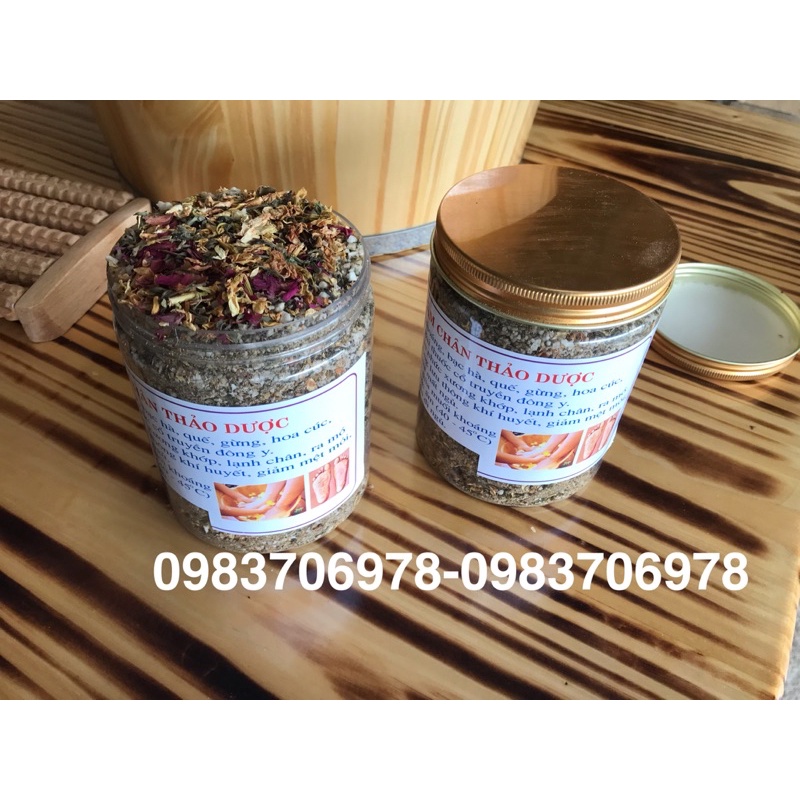 Muối ngâm chân thảo dược cam kết chất lượng 100% tự nhiên