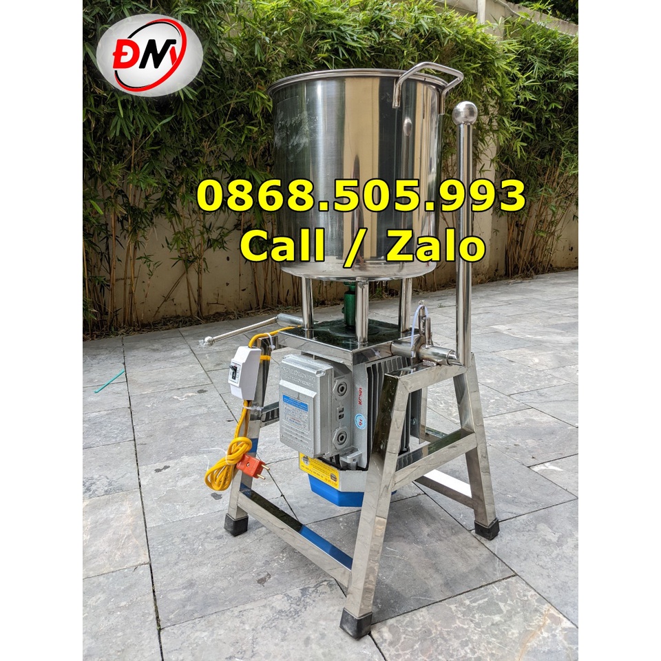 Máy xay pate 3.0Kw – xay thịt – cháo nhuyễn – xay gừng, riềng, sả, tỏi, ởt , máy làm sa tế - khung A Inox - Dao thả