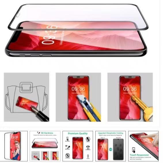 Kính cường lực cho Oppo A3s a12e A5s A12 A15 a15s A16 a6k A37 A5 A9 A52 A92 A54 A55 A71 A74 A83 A96