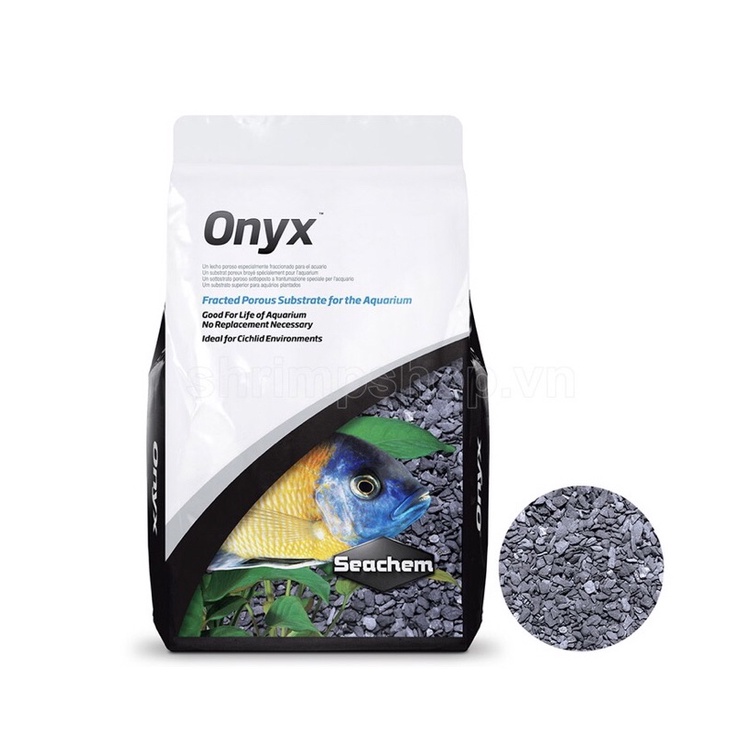 [BAO 7KG] Nền SEACHEM ONYX | Nền Tăng PH Cao Dùng Làm Hồ Tép Sula, Hồ Cá