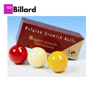 [PHỤ KIỆN BIDA] Bi bida Aramith Super Tournament 61,5 mm 3 bi