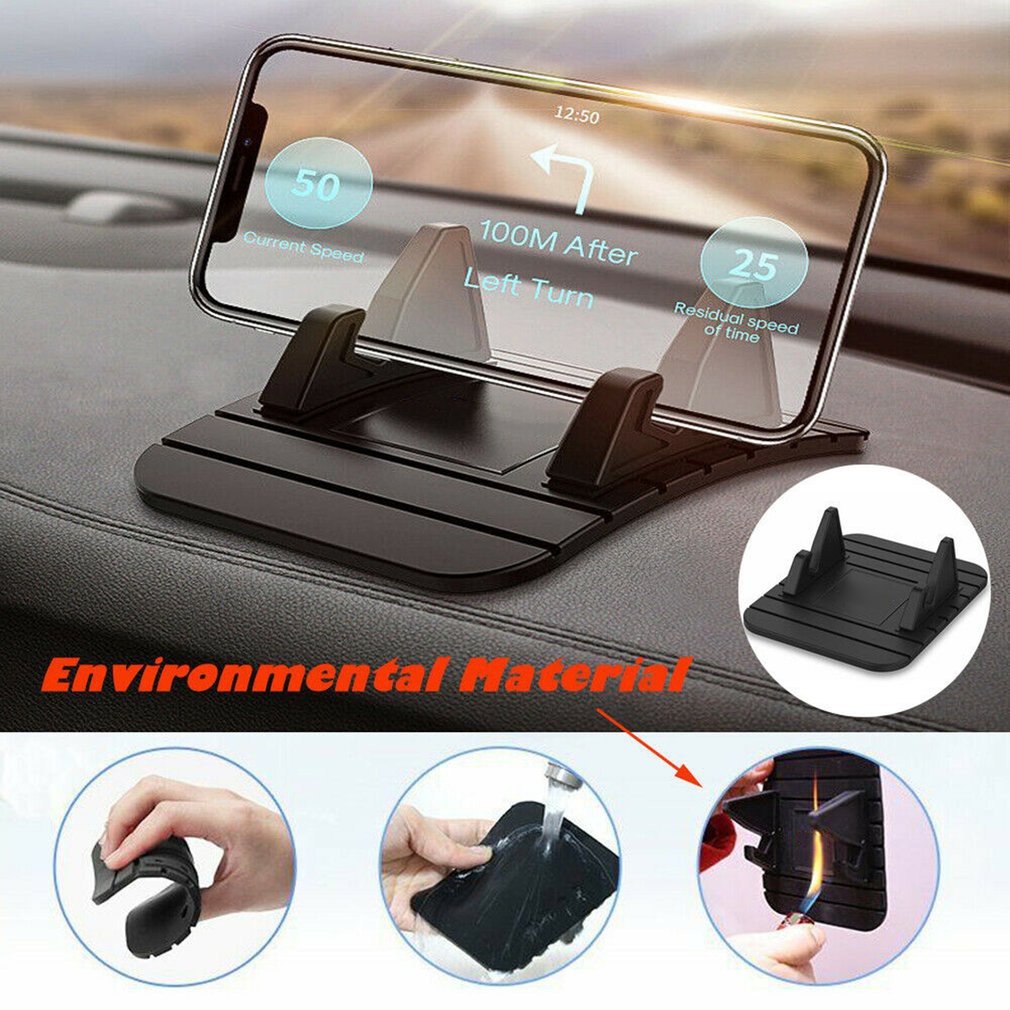 [HT11]Car Rubber Holder Non-slip Mat Pad Dashboard Stand Mount For Mobile Phone GPS