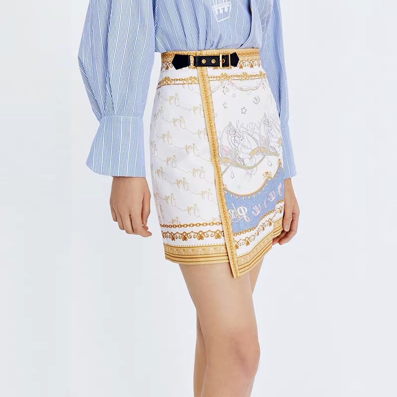 Chân váy họa tiết Lily