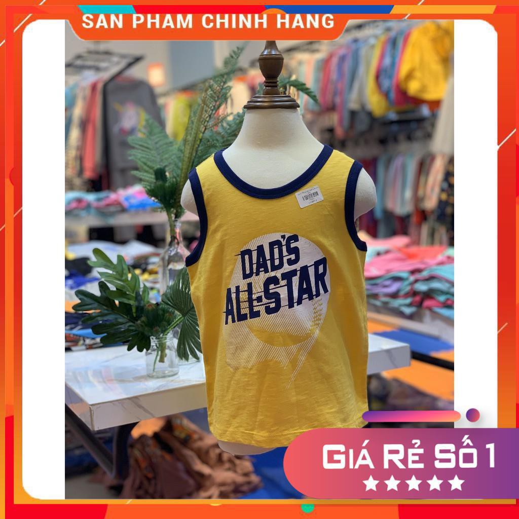 [GIÁ RẺ SỐ 1] Áo sát nách bạn trai PLACE size đại  4-14T (16-42kg). Chất cotton vải dư mềm mịn, thoáng mát, thấm mồ hôi