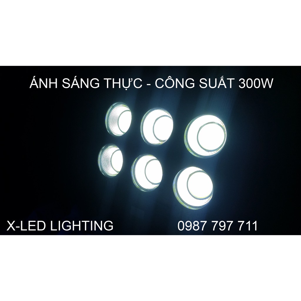 Đèn led pha cốc, đèn cao áp, đèn sân bóng, đèn chiếu xa -  200w- 300w