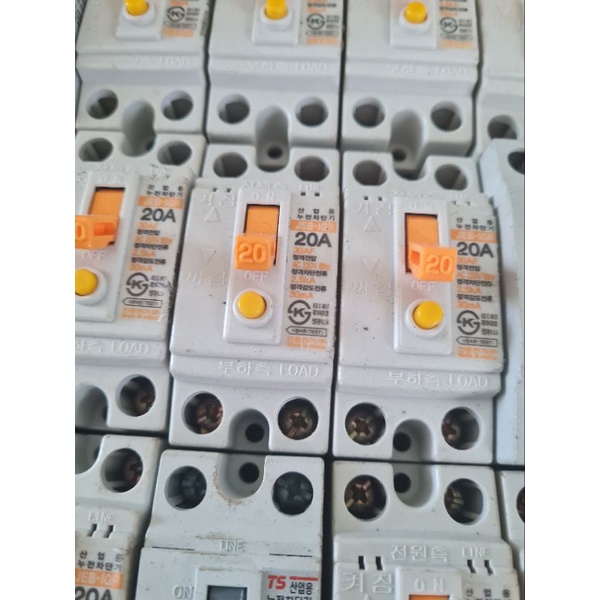 Aptomat ELCB chống giật, chống chập chỉ với 0,03s ngắt tải, phân loại 15A 20A 30A, được bắt cho các thiết bị