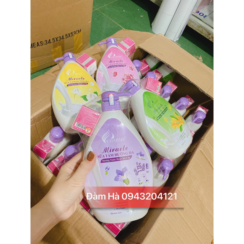 Sữa Tắm Nước Hoa tặng Nước hoa 5ml