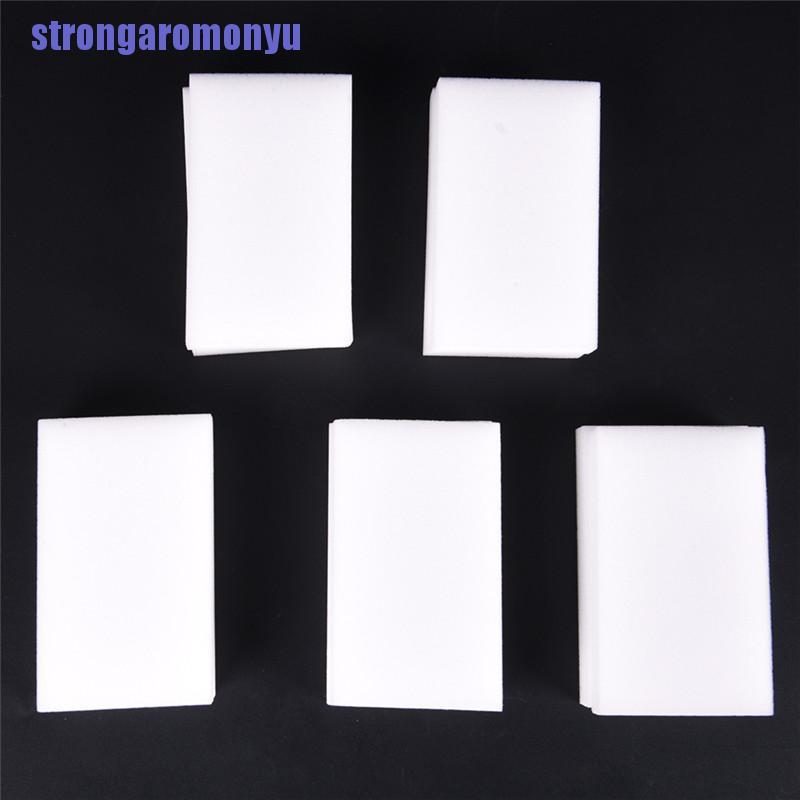 (Hàng Mới Về) Bộ 10 / 50 Miếng Bọt Biển Nano Ma Thuật Đa Chức Năng Giúp Tẩy Sạch Hiệu Quả