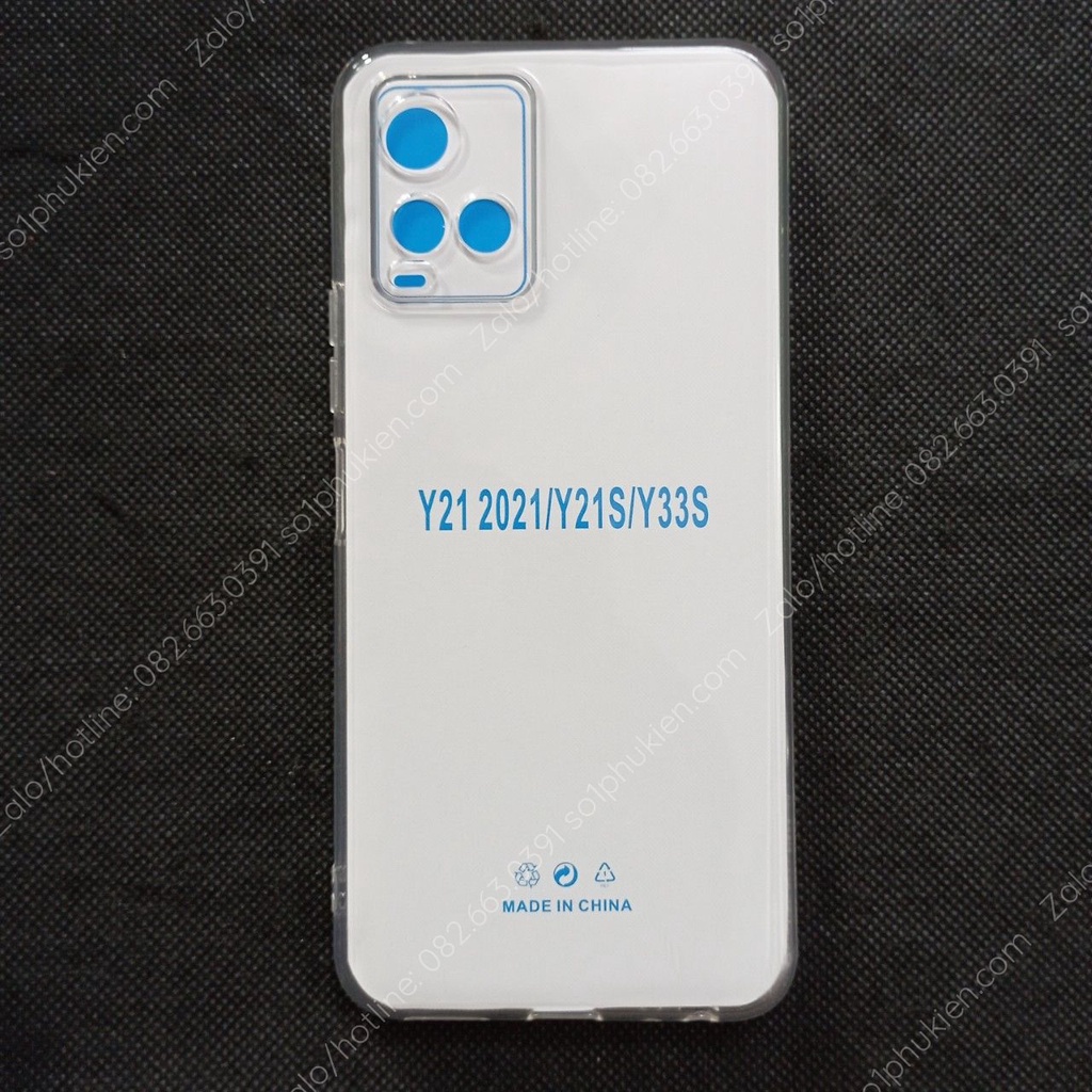 Ốp lưng Vivo y21s y33s y21 2021 T1x 4G dẻo đen trơn có bảo vệ từng lỗ cam và loại dẻo trong suốt bền đẹp