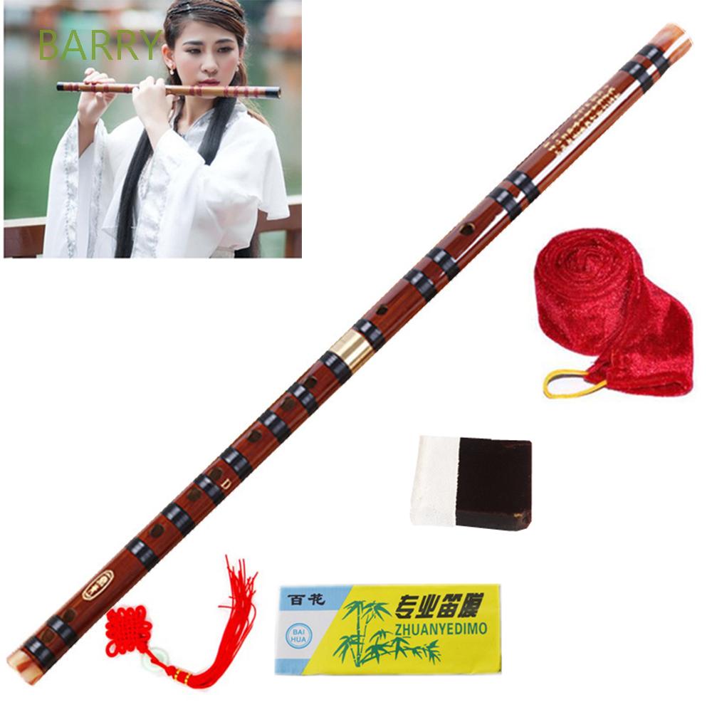BARRY Bamboo Flute Traditional Woodwind Instruments Dizi C D E F G Key Professional Chinese for Beginner Handmade Musical Instruments
