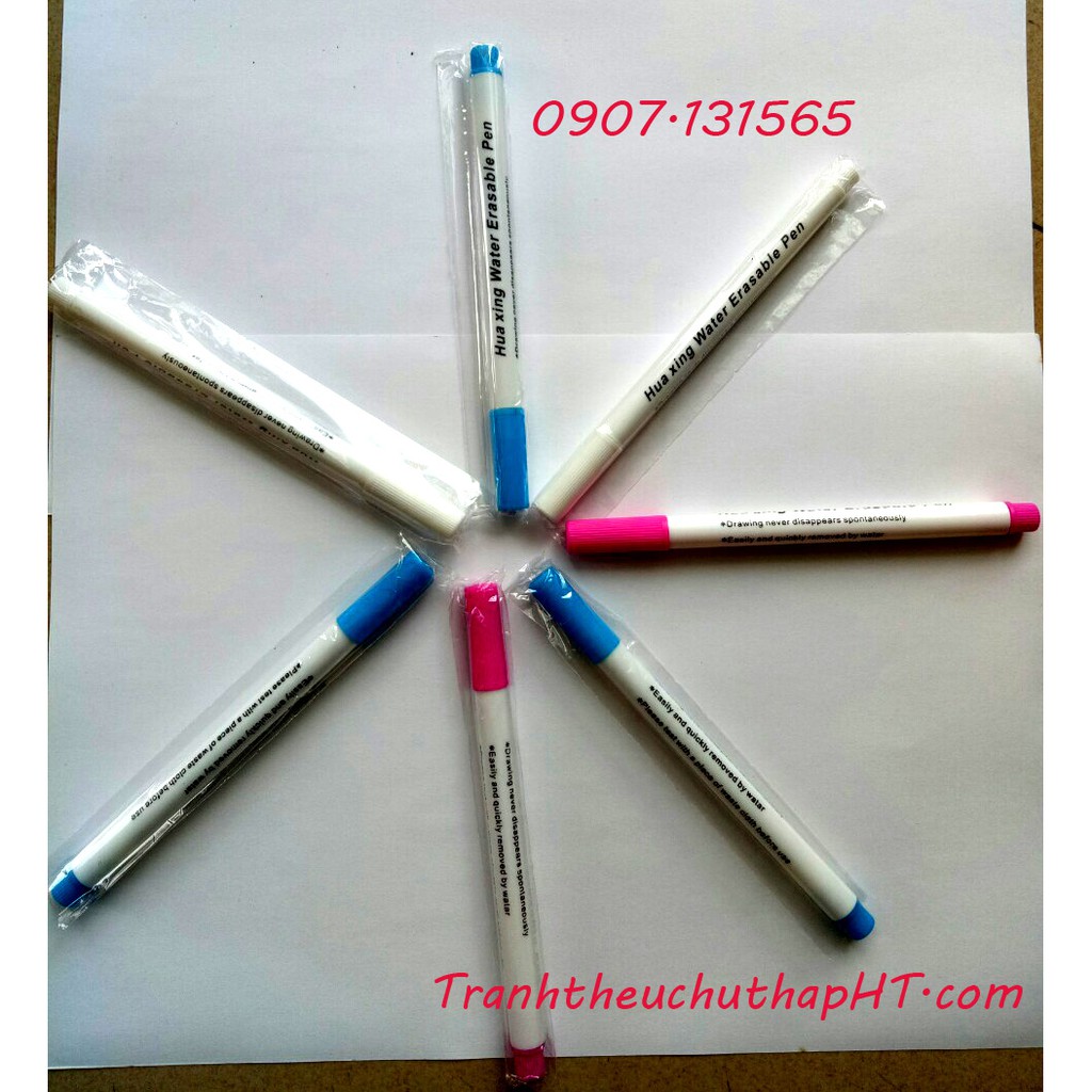 Viết kẻ vải - đánh dấu vải thêu chữ thập  loại xịn