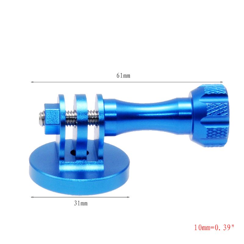 Bộ Chuyển Đổi Gậy Ba Chân Gắn Ốc Vít Ngón Cái Bằng Hợp Kim Nhôm Cho Máy Ảnh Hành Động Hero 6 5 4