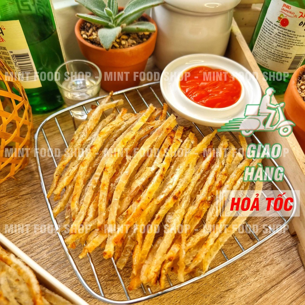 Khô Cá Thiều Tiêu Sọ Cắt Sợi - Lon 300gr