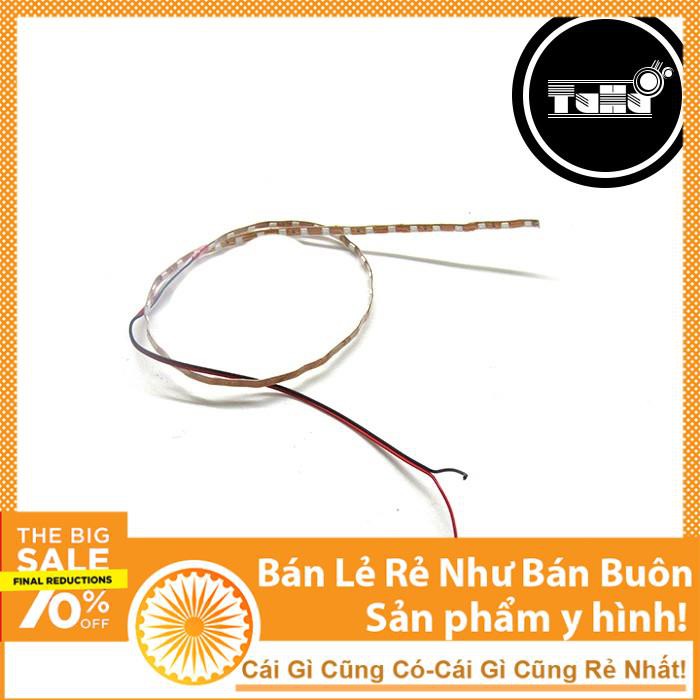 Led Dây Trang Trí Xe Máy Vàng 12VDC dài 50cm