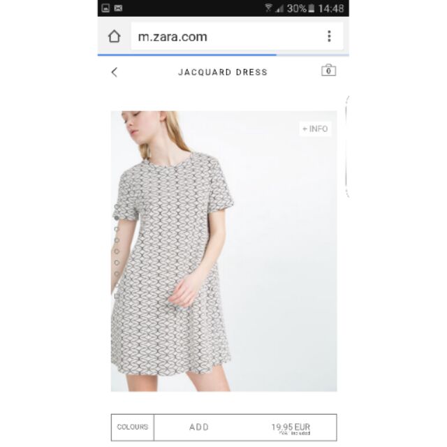 Váy Zara- oder checkout tại Đức - phí thấp nhất