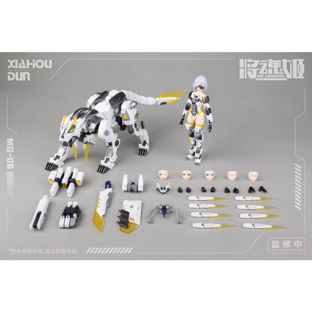 Mô Hình Lắp Ráp MS General MG-06 Xiahou Dun x Rikugo