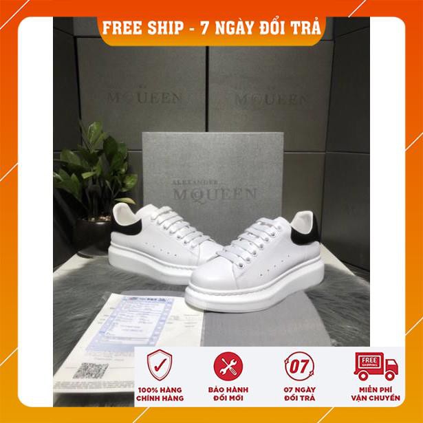 [FREESHIP-BẢO HÀNH 1 NĂM] Giày mcqueen ,sneaker  mcqueen  gót nhung đen dây lụa HOT TREND 2021, | BigBuy360 - bigbuy360.vn