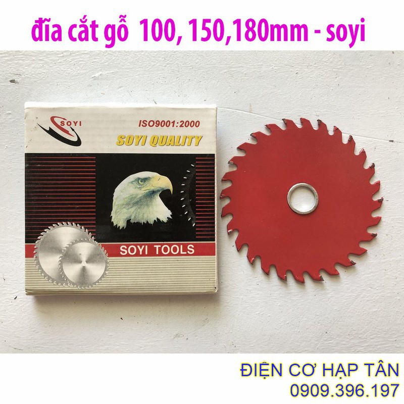 Lưỡi cắt gỗ  SOYI  100, 150, 180mm