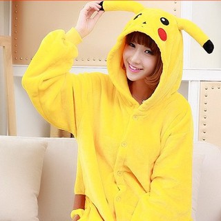 BỘ ĐỒ NGỦ THÚ PIKACHU CAO CẤP NGƯỜI LỚN