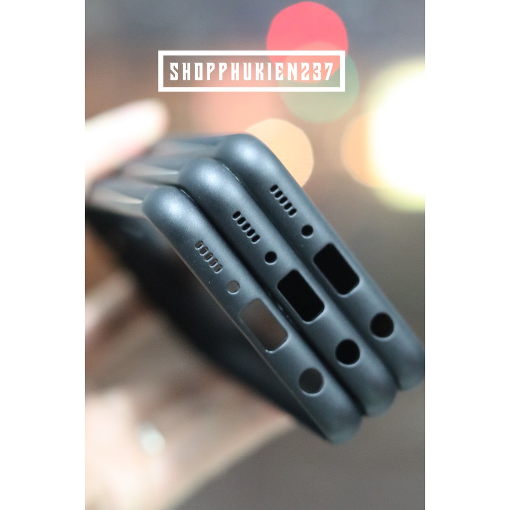 [Freeship toàn quốc từ 50k] Ốp Lưng Vải Jean Khắc Hình Nai Dành Cho Samsung Galaxy M20 Ốp Viền Dẻo Đen