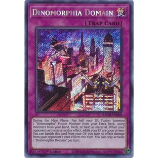 Thẻ bài Yugioh - TCG - Dinomorphia Domain / BACH-EN068'