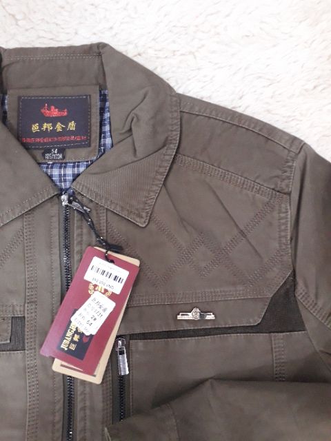 [Mã SKAMA06 giảm 8% tối đa 50K đơn 250K] Áo khoác Kaki Nam Trung Niên giá rẻ | BigBuy360 - bigbuy360.vn