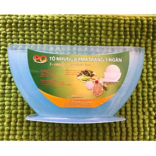 Tô nhúng bánh tráng 3 ngăn