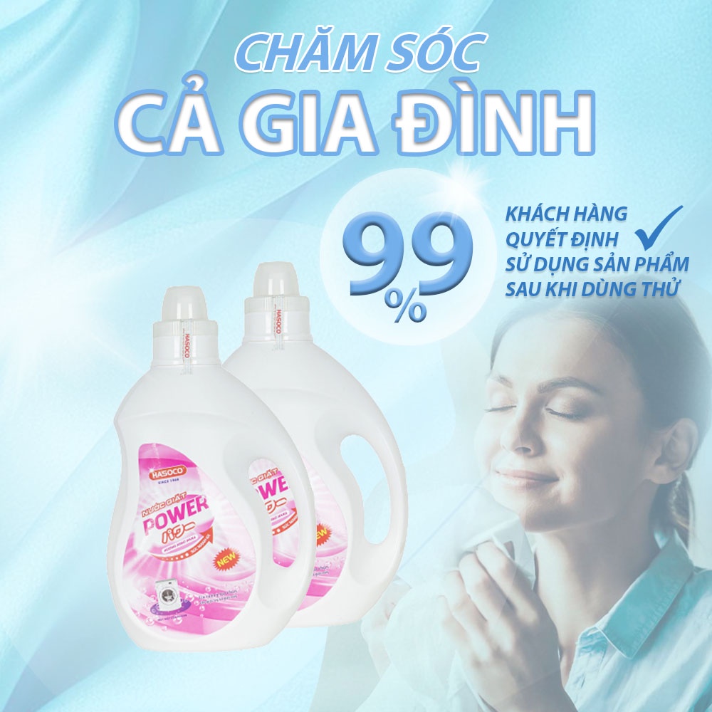 Nước Giặt Power Cửa Trước Hương Kiirohana 2,1kg