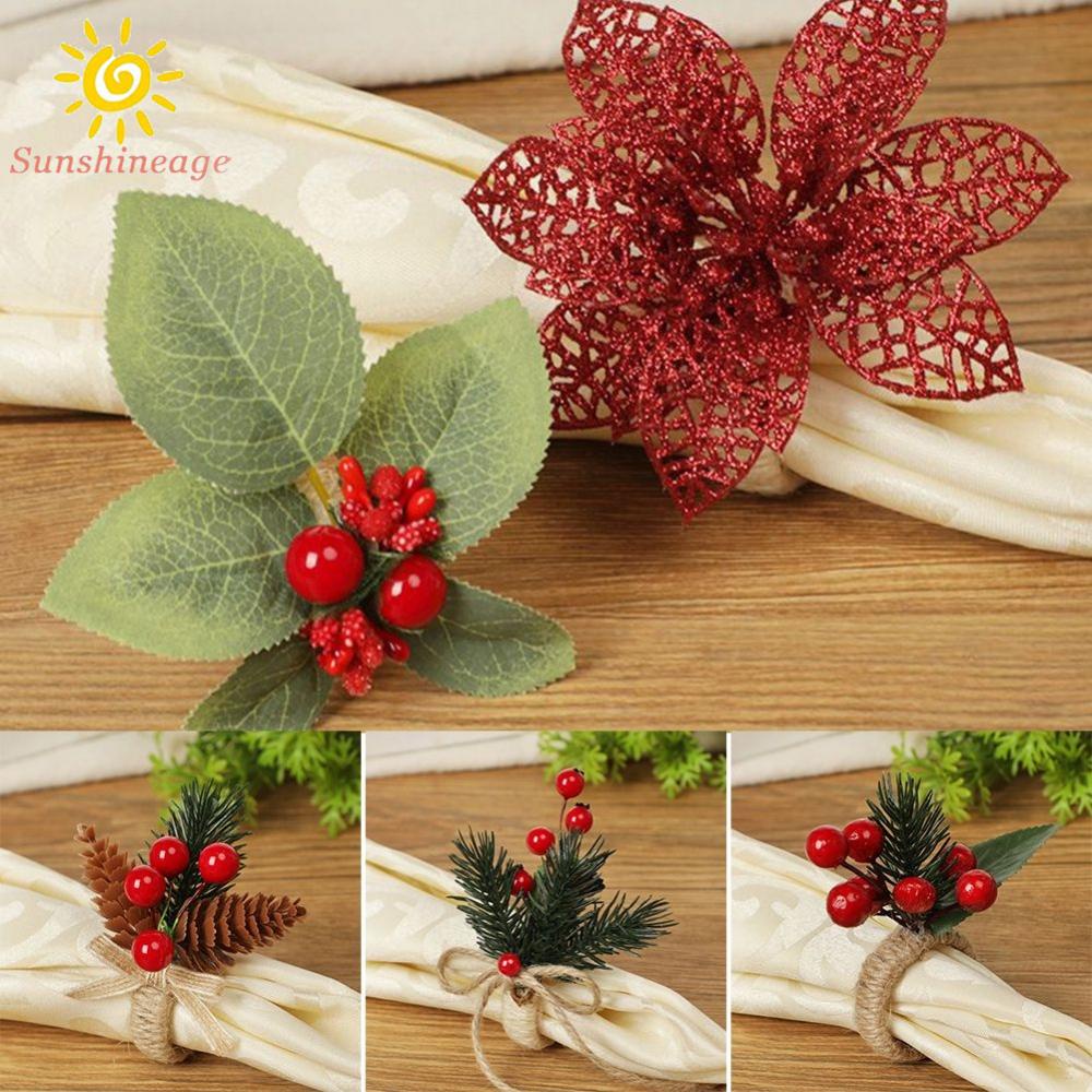 Pine Cones Napkin Holder Christmas Napkin Rings Handicraft Napkin Ring GoOFPur bYZvOafA TOMNeOI MHItyAfU