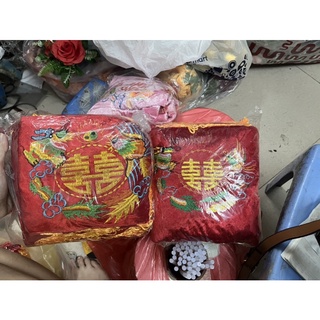 Khăn nhung, khăn ren đậy quả