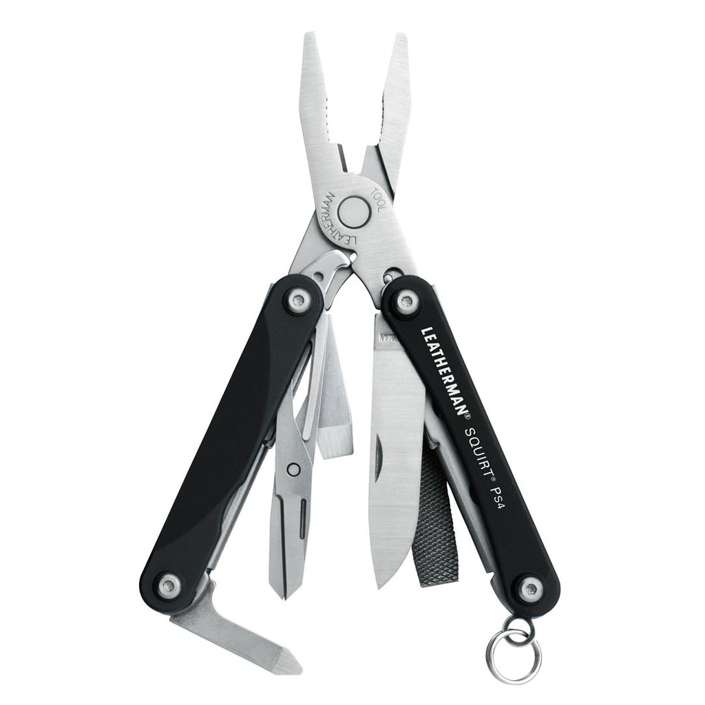 Dụng cụ đa năng Leatherman - Squirt PS4 ( Xanh , đỏ , đen )