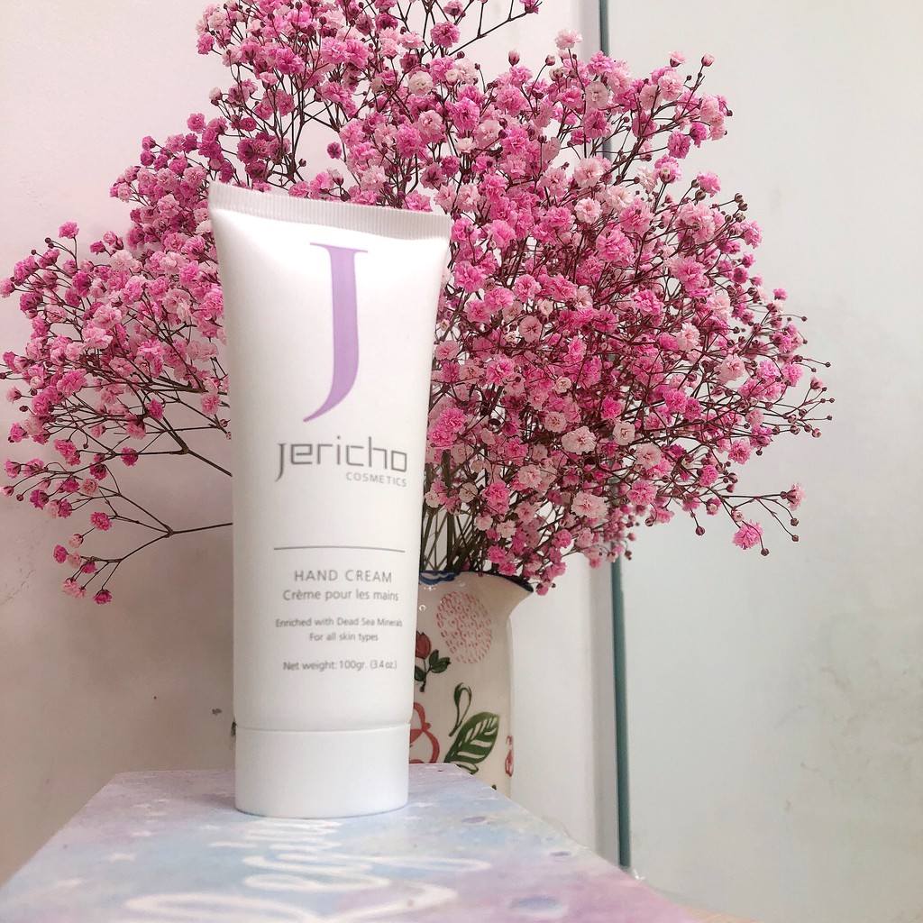 Kem dưỡng da tay từ các Khoáng Chất Biển Chết Jericho Hand Cream, Sản phẩm dạng kem mềm nhẹ dễ dàng hấp thụ nhanh chóng