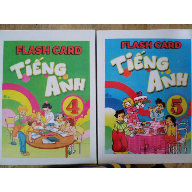 Flashcard Lớp 4 + 5 BGD