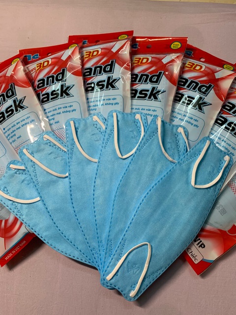 Khẩu trang landmask 4 lớp, 6 chiếc/túi (Vip đỏ) | BigBuy360 - bigbuy360.vn