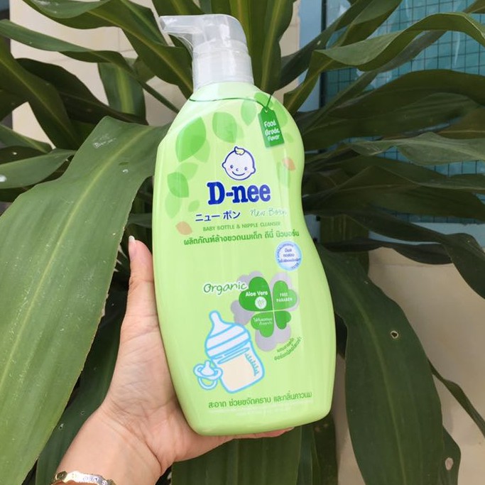 ( mẫu mới) Nước súc bình sữa Dnee thái lan 620ml