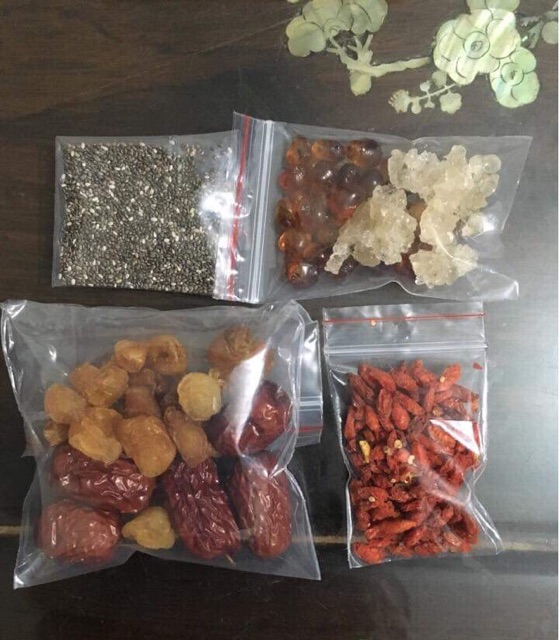 Chè dưỡng nhan - lệ đào hoa -tuyết yến