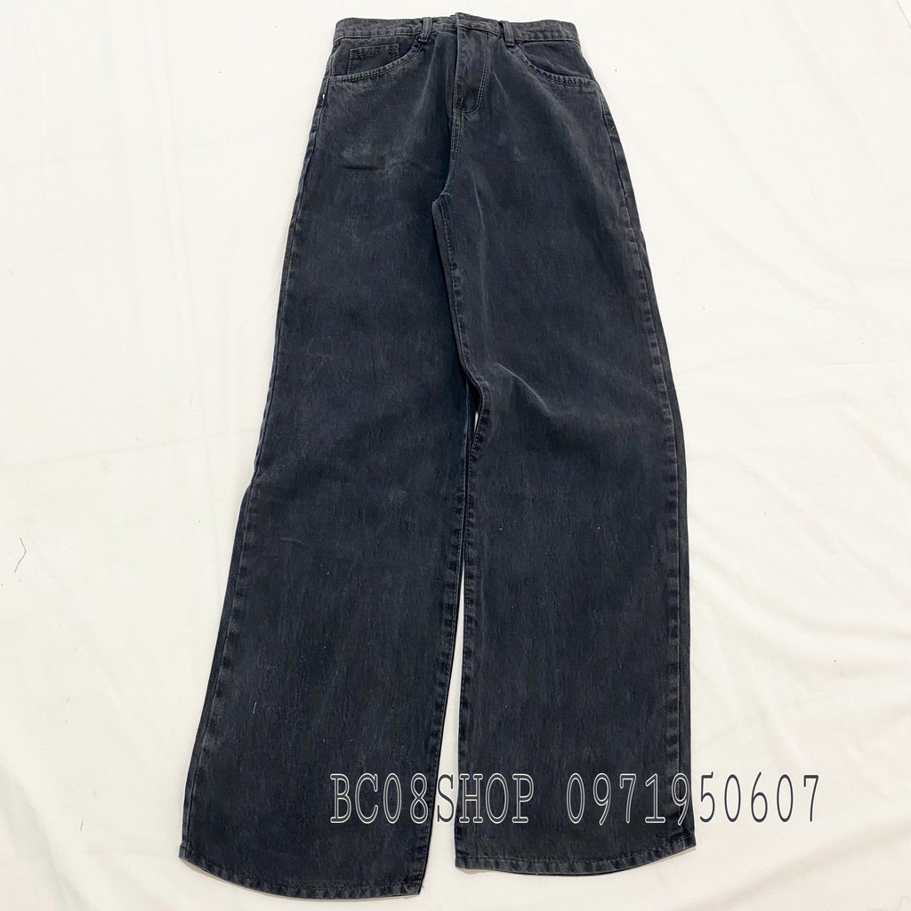 Quần Jean Nữ Ống Suông Rộng Lưng Cao, Quần Jean Bò dáng suông BC124 | BigBuy360 - bigbuy360.vn