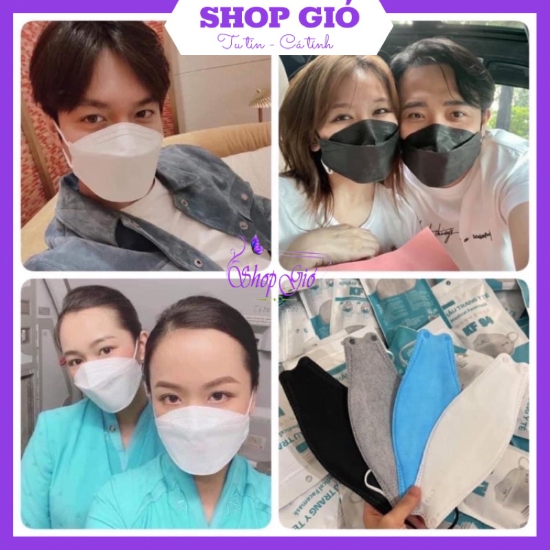 Khẩu Trang KF94 4D Mask Siêu Đẹp Tiêu Chuẩn Hàn Quốc Dành Cho Nam Nữ