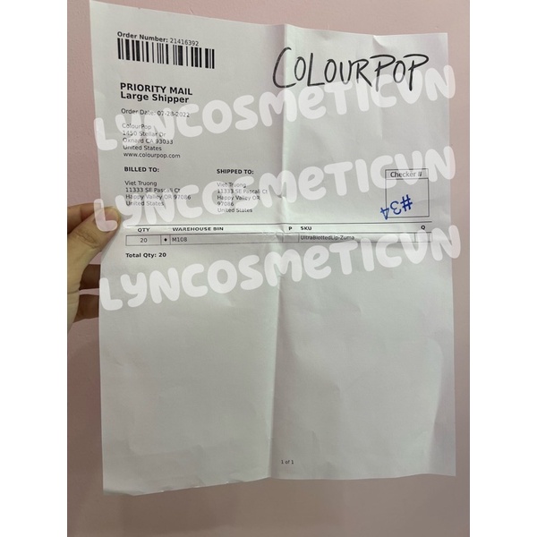 Son bút chì mịn môi , lâu trôi Colourpop lippie stix